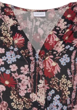 Strandkleider|LASCANA Maxikleid Floral-Bedruckt