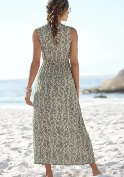 Maxikleider|Buffalo Maxikleid Khaki-Sand