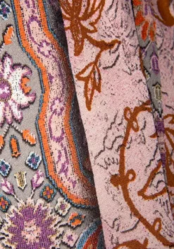 Maxikleider|Buffalo Maxikleid Rosa-Bedruckt