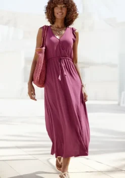 Strandkleider|Vivance Maxikleid Mauve
