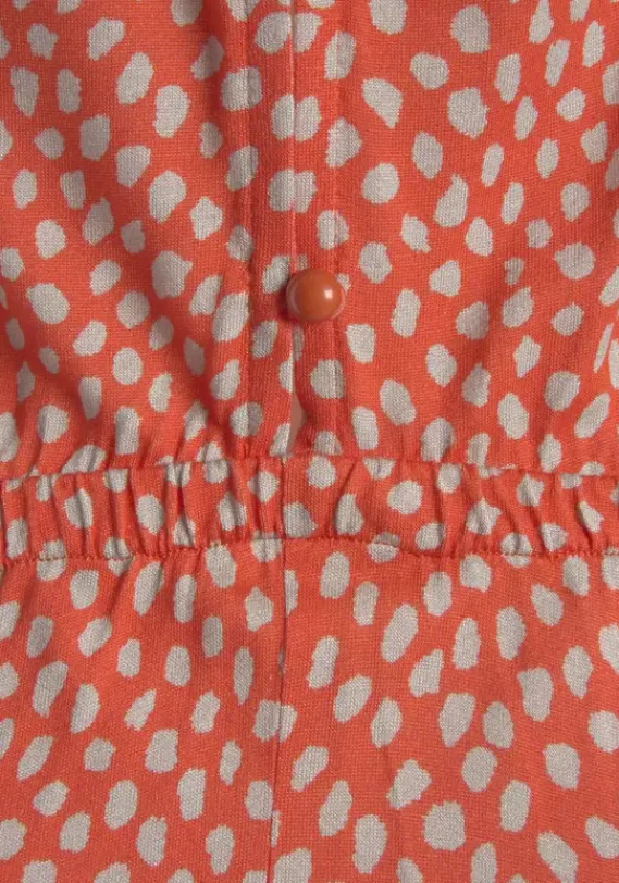 Strandkleider|LASCANA Maxikleid Rot-Taupe-Bedruckt