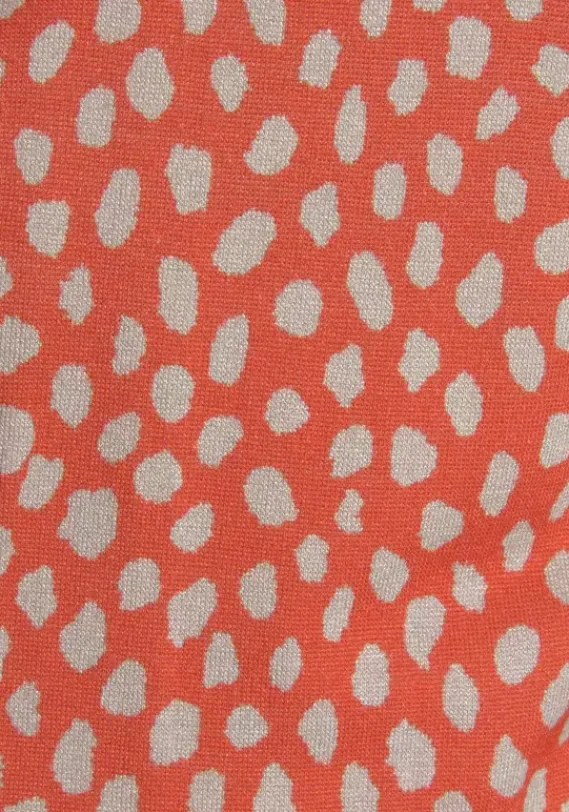 Strandkleider|LASCANA Maxikleid Rot-Taupe-Bedruckt