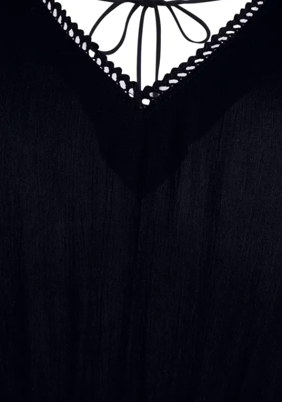 Maxikleider|s.Oliver Maxikleid Schwarz