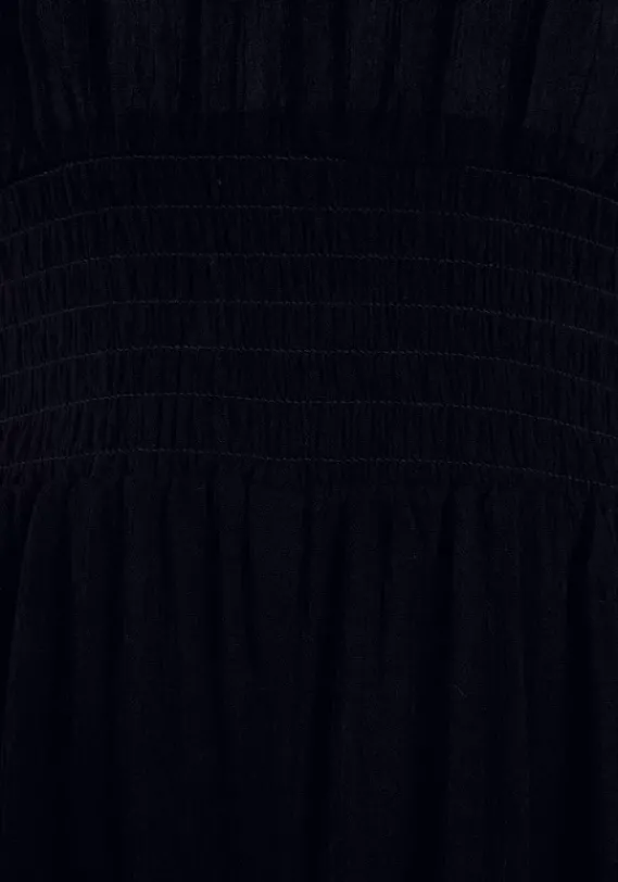 Maxikleider|s.Oliver Maxikleid Schwarz