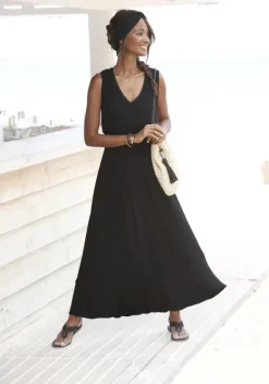 Maxikleider|s.Oliver Maxikleid Schwarz
