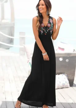 Maxikleider|Buffalo Maxikleid Schwarz