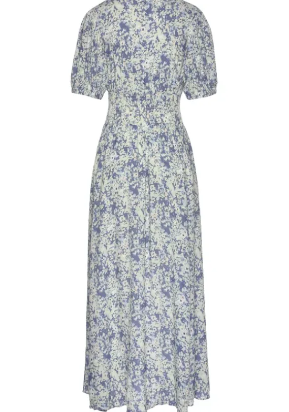 Maxikleider|Buffalo Maxikleid Blau-Bedruckt