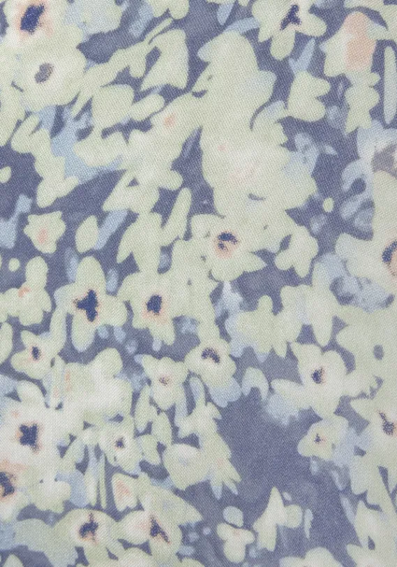 Maxikleider|Buffalo Maxikleid Blau-Bedruckt