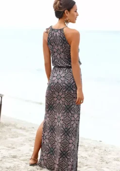 Strandkleider|LASCANA Maxikleid Bedruckt