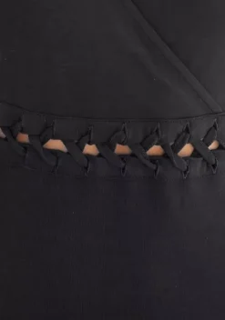 Maxikleider|LASCANA Maxikleid Schwarz