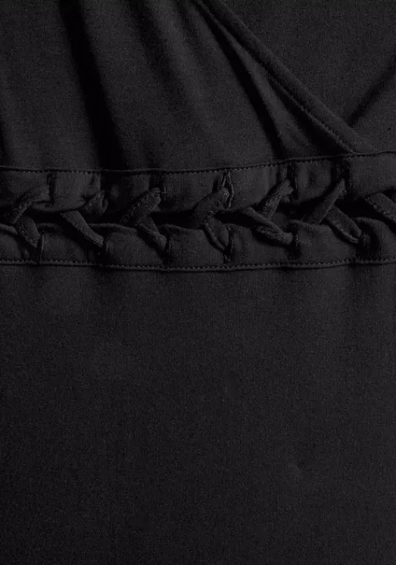 Maxikleider|LASCANA Maxikleid Schwarz