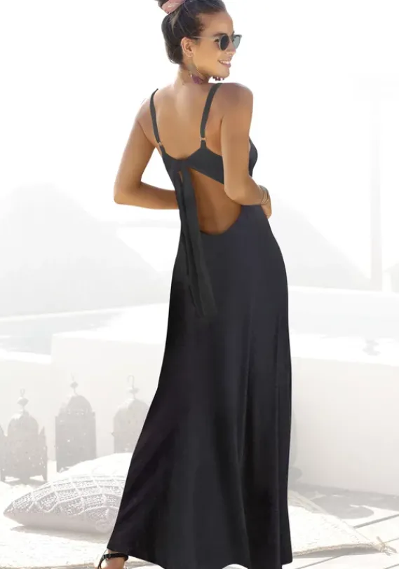 Maxikleider|s.Oliver Maxikleid Schwarz