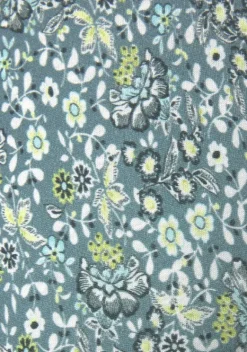 Strandkleider|Vivance Midikleid Grun-Bedruckt