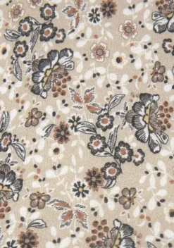 Strandkleider|Vivance Midikleid Beige-Bedruckt