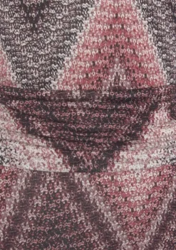 Strandkleider|LASCANA Midikleid Sand-Bordeaux