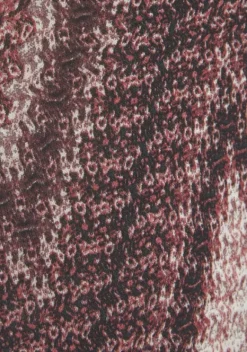 Strandkleider|LASCANA Midikleid Sand-Bordeaux