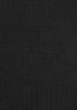 Strandkleider|LASCANA Midikleid Schwarz