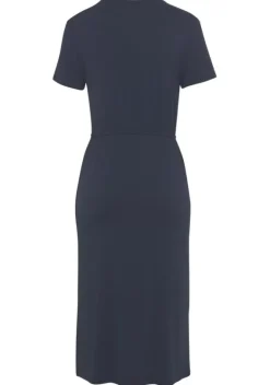 Kurze Kleider|LASCANA Midikleid Navy