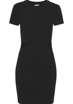 Kurze Kleider|LASCANA Minikleid Schwarz
