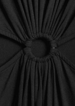 Strandmode|LASCANA Minikleid Schwarz