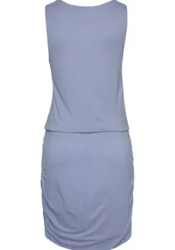 Kurze Kleider|Vivance Minikleid Rauchblau