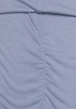 Kurze Kleider|Vivance Minikleid Rauchblau