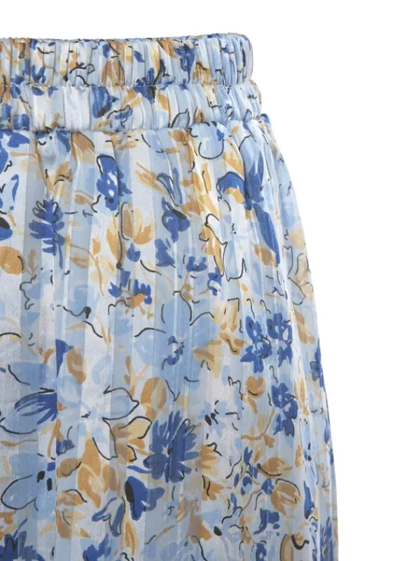 Rocke|LASCANA Minirock Blau Bedruckt