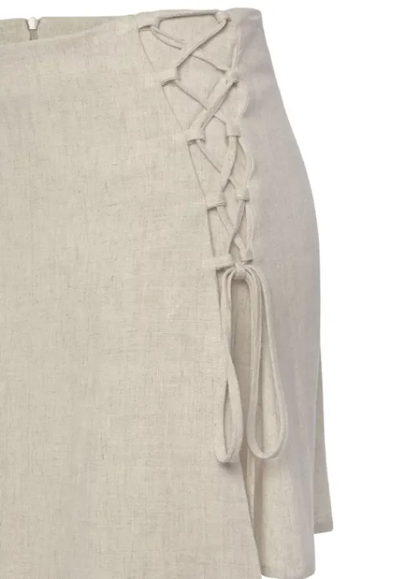 Strandmode|LASCANA Minirock Sand