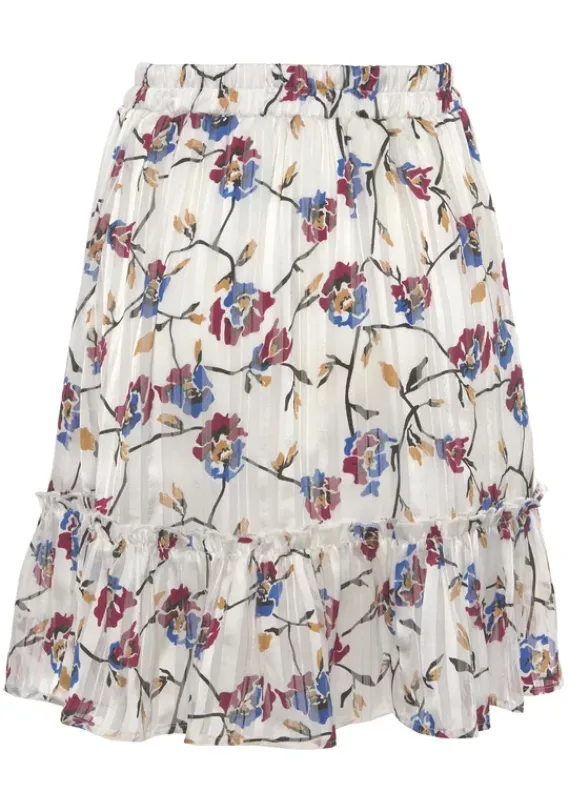 Rocke|LASCANA Minirock Weis Bedruckt