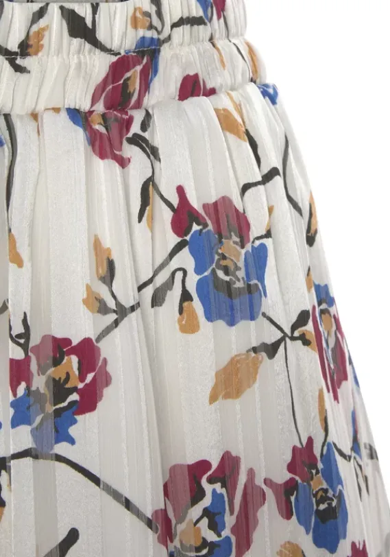 Rocke|LASCANA Minirock Weis Bedruckt