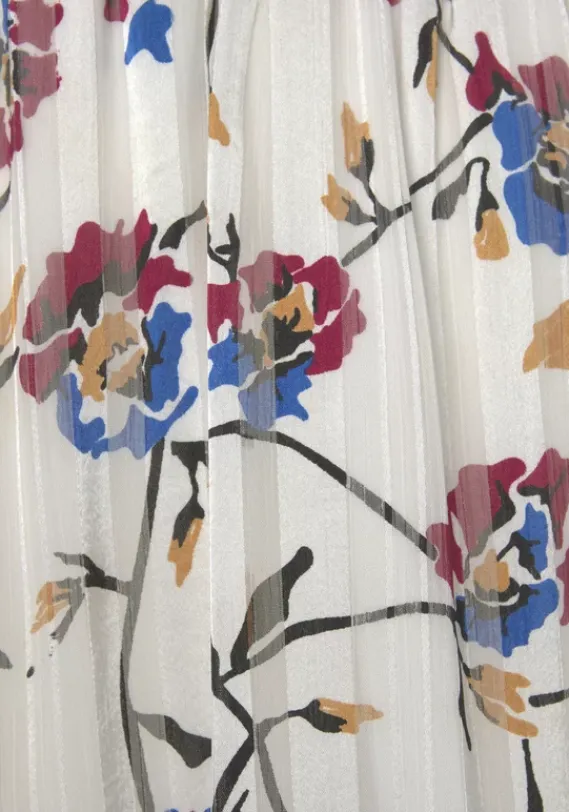 Rocke|LASCANA Minirock Weis Bedruckt