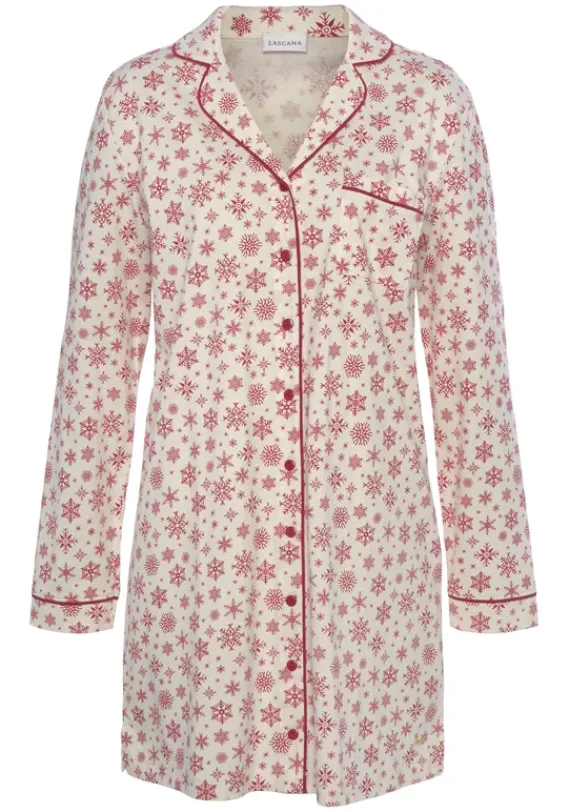 LASCANA Nachhaltige Nachtwasche<Nachthemd