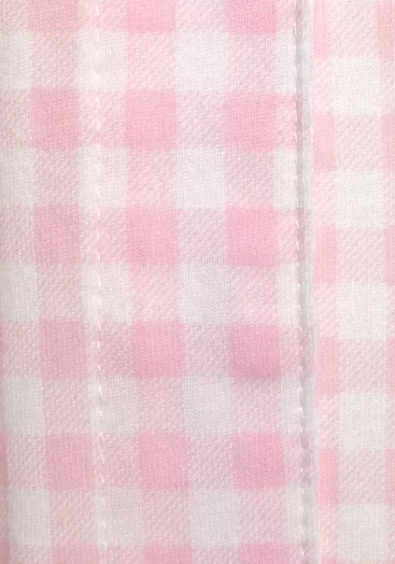 Nachhaltige Nachtwasche|Vivance Dreams Nachthemd Rosa-Weis