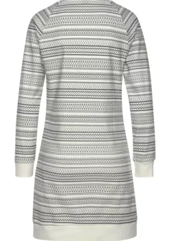 Nachhaltige Nachtwasche|s.Oliver Nachthemd Ecru