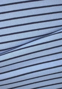 Nachhaltige Nachtwasche|H.I.S Nachthemd Blau-Gestreift