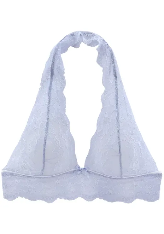 Dessous|LASCANA Neckholder-Bh Hellblau