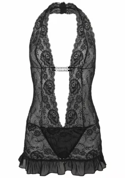 LASCANA Spitzen-Bodys<Neckholder-Body