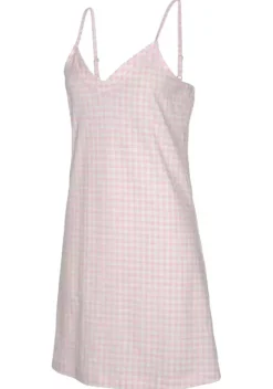 Nachhaltige Nachtwasche|Vivance Dreams Neglige Rosa-Weis