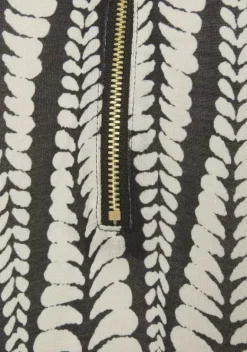 Strandmode|LASCANA Overall Schwarz-Sand-Bedruckt