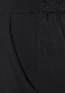 Strandmode|LASCANA Overall Schwarz-Beige-Bedruckt