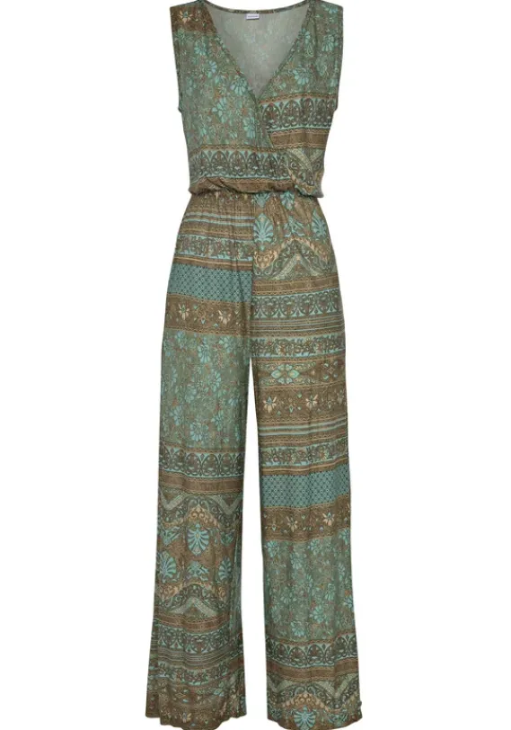 Strandmode|LASCANA Overall Turkis-Bedruckt