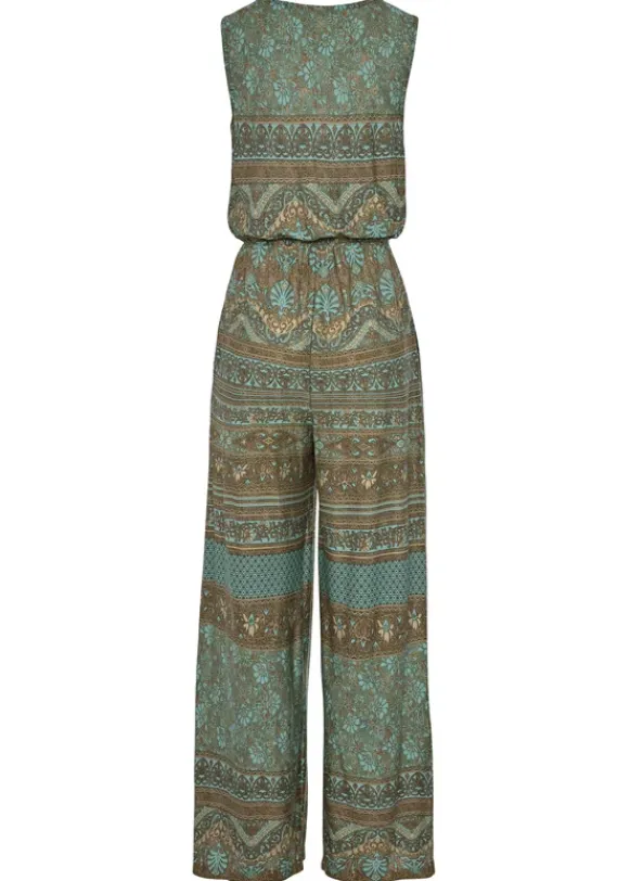 Strandmode|LASCANA Overall Turkis-Bedruckt