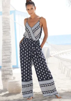 Overalls|Vivance Overall Blau-Bedruckt