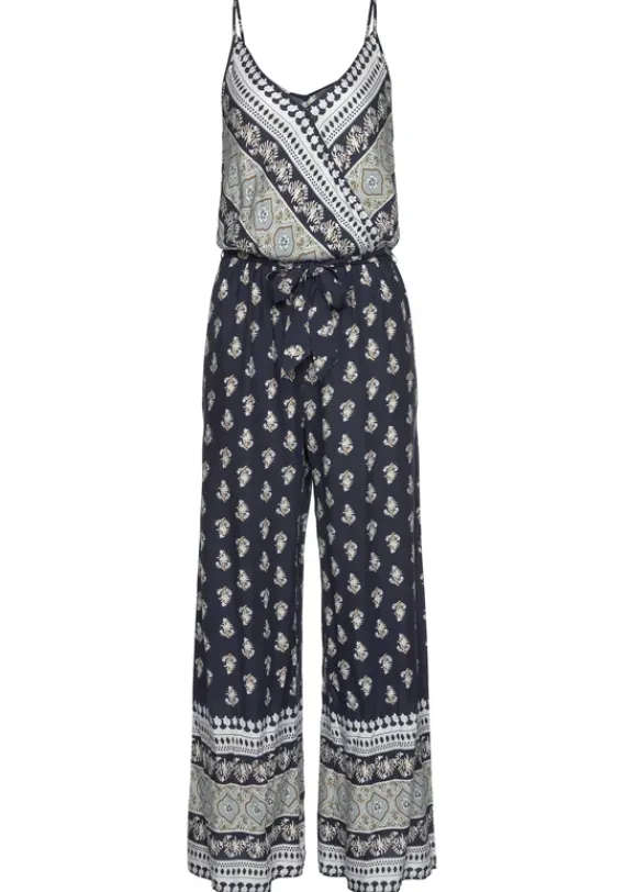 Overalls|Vivance Overall Blau-Bedruckt