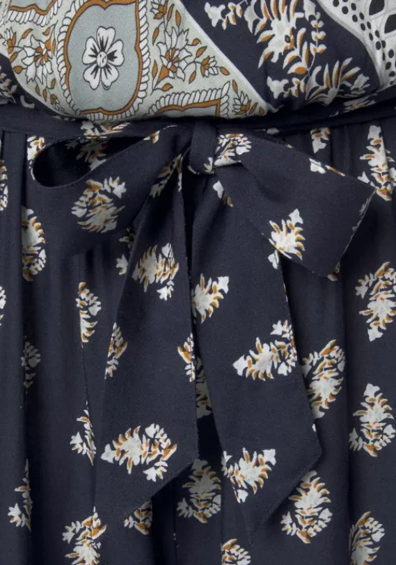 Overalls|Vivance Overall Blau-Bedruckt