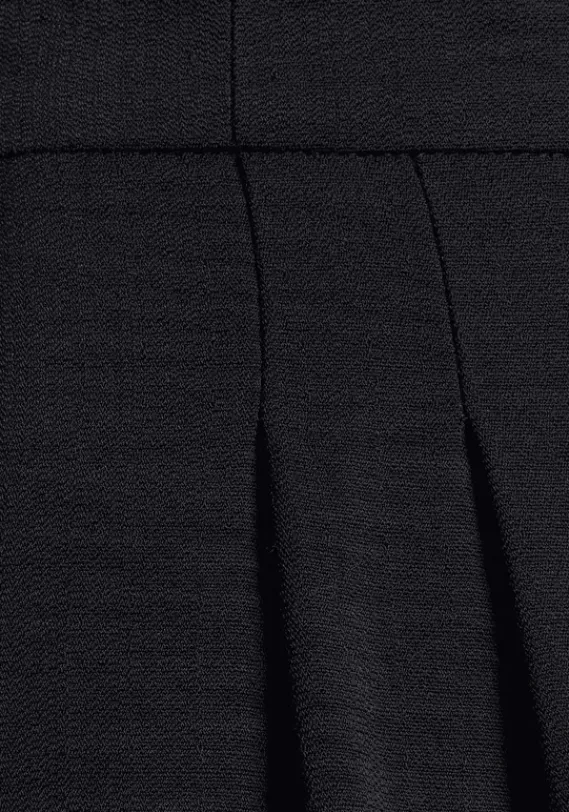 Lange Hosen|LASCANA Palazzohose Schwarz