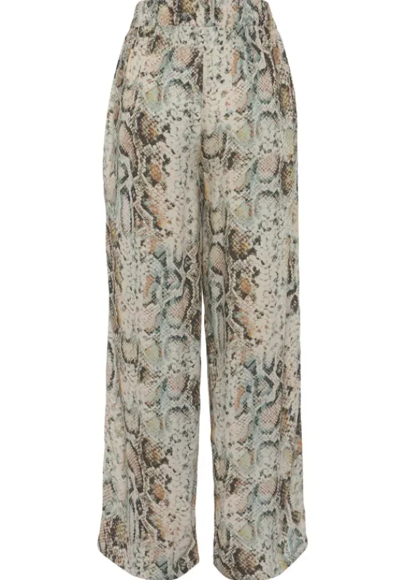 Lange Hosen|Buffalo Palazzohose Bedruckt