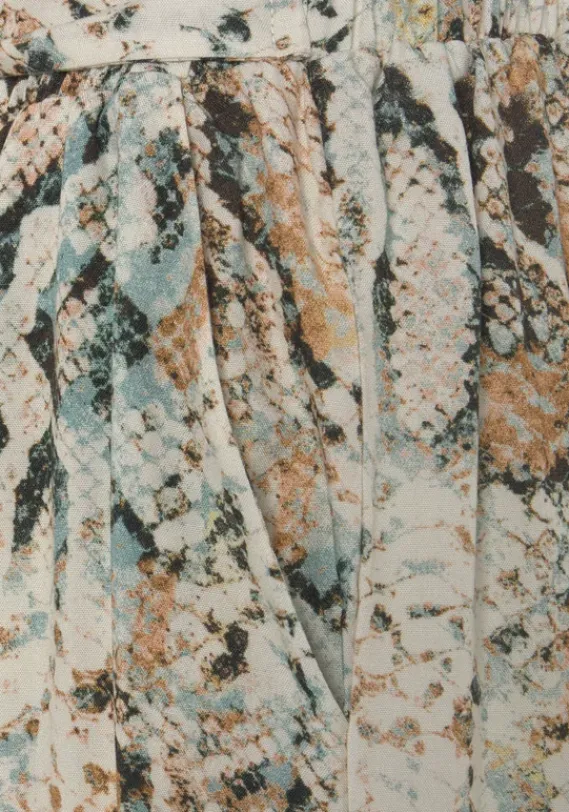 Lange Hosen|Buffalo Palazzohose Bedruckt