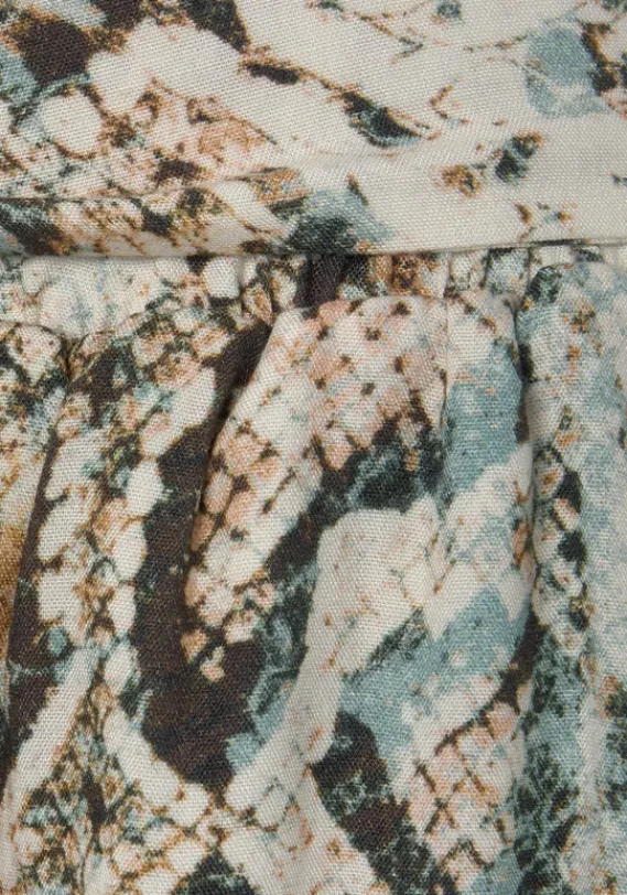 Lange Hosen|Buffalo Palazzohose Bedruckt