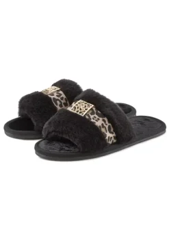 Vivance Hausschuhe<Pantolette"Hausschuh, Plusch Hausschuhe"